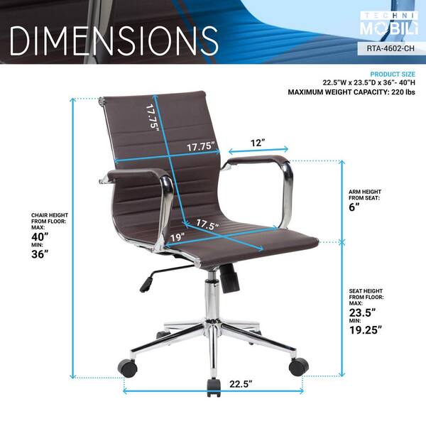 office chair medium back