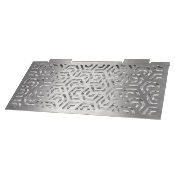 DURAL 1.2 in. TI-SHELF 7.87 in. x 1.2 in. Stainless Steel Corner Shower Shelf