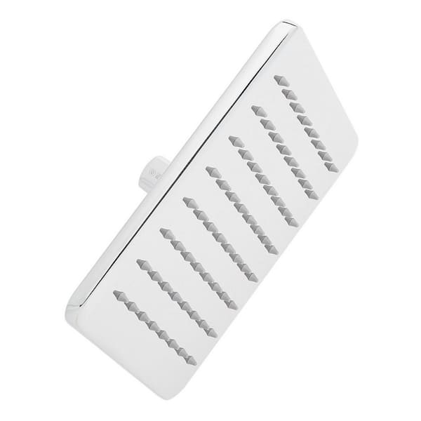 SIGNATURE HARDWARE Berwyn 1-Spray Patterns 1.75 GPM 7.875 in. Wall Mount Fixed Showerhead in Chrome