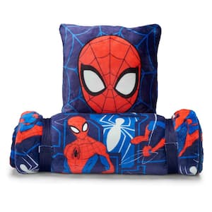 Spider Man Fearless Spidey Silk Touch with Multi-Colored Sherpa Slumber Bag