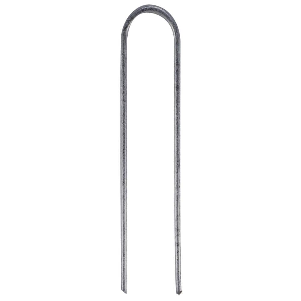 6-inch Galvanized Steel Drip Irrigation Stakes, 10-Pack