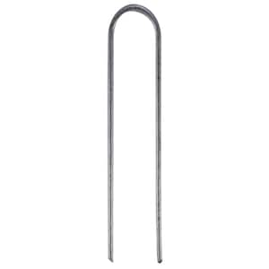 6 in. Galvanized Stakes for use with 1/4 in. or 1/2 in. Drip Tubing (10-Pack)