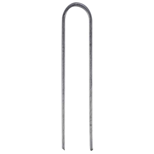 Rain Bird 6 in. Galvanized Stakes for use with 1/4 in. or 1/2 in. Drip Tubing (10-Pack)