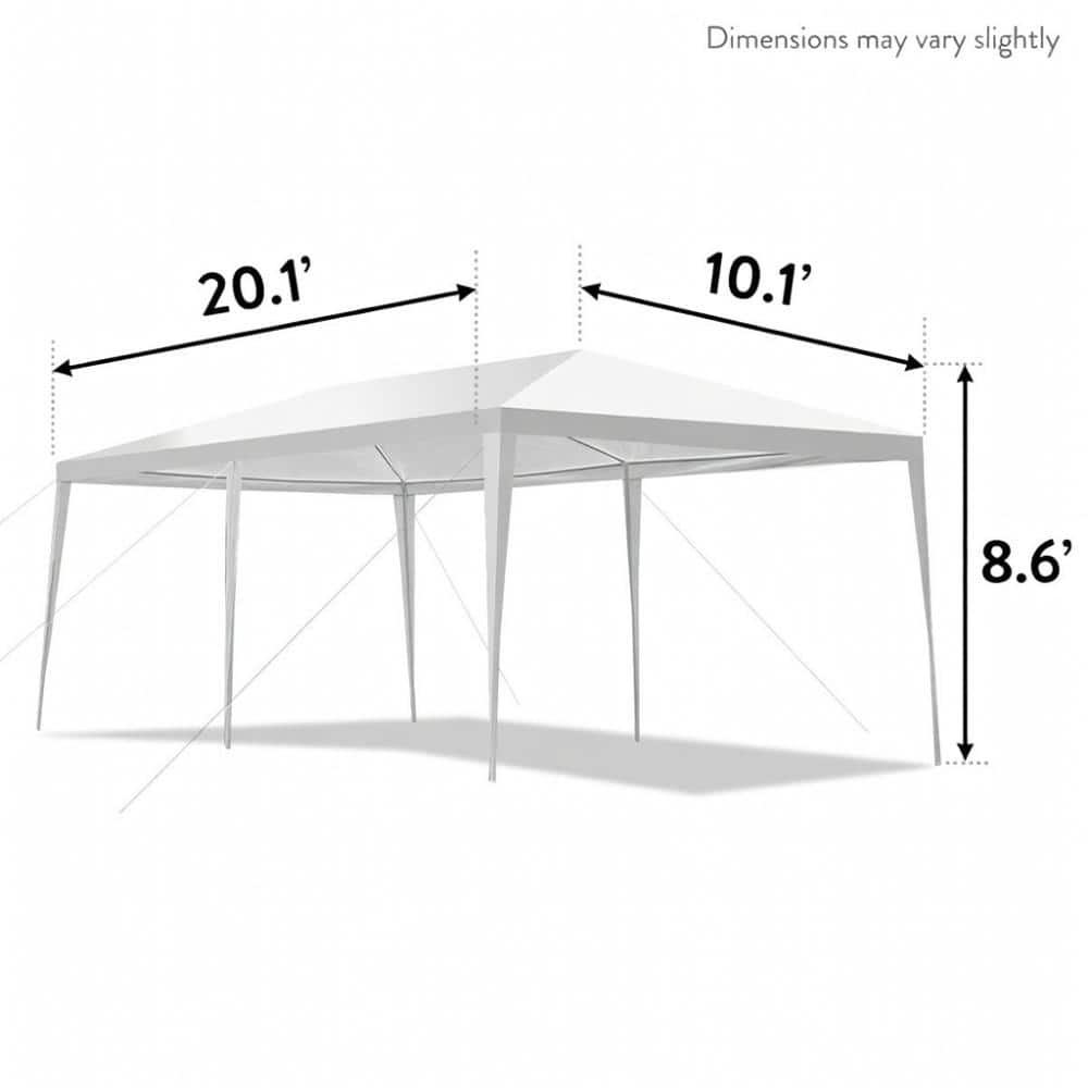 10X20Ft Rust-Resistant Pop-Up Canopy Tent With Uv-Blocking Waterproof Cover price history on PriceWatchPro