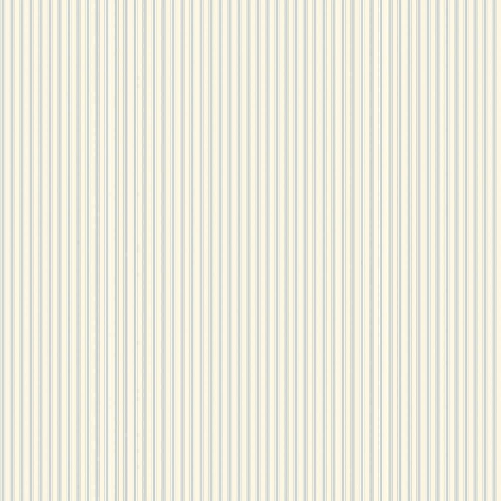 Smart Stripes 3 Blue/Beige Ticking Stripe Matte Finish Non-Pasted Vinyl on 