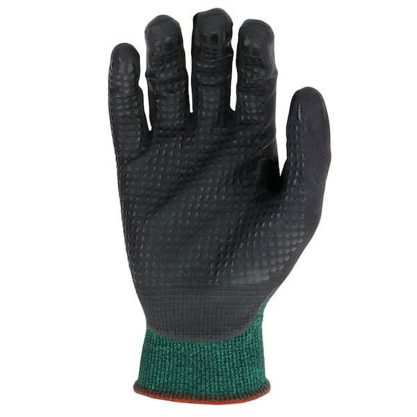 MaxiFlex Cut Men's X-Large Green ANSI 2 Abrasion Resistant Nitrile-Coated Work Gloves