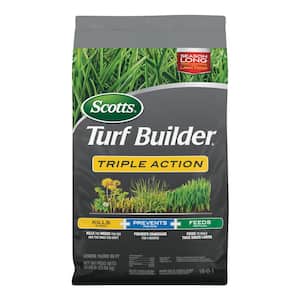 Turf Builder 50 lbs. 10,000 sq. ft. Triple Action, Weed Killer and Preventer Plus Lawn Fertilizer