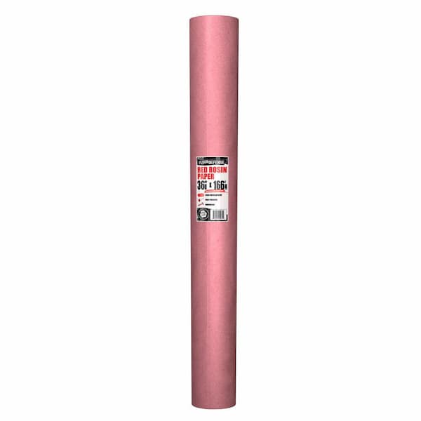 3 ft. x 166 ft. Red Builder's Paper