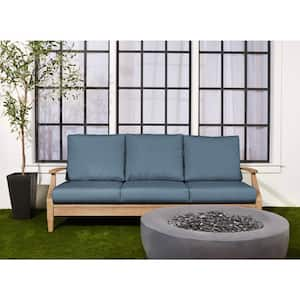 23 in. x 23.5 in. x 5 in. (6-Piece) Deep Seating Outdoor Couch Cushion in Sunbrella Spectrum Denim