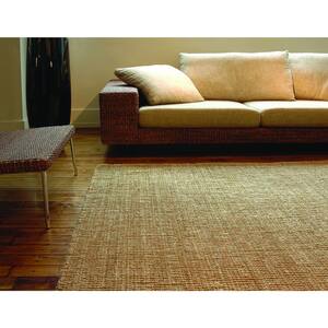 Andes Tan 10 ft. x 14 ft. Jute Area Rug