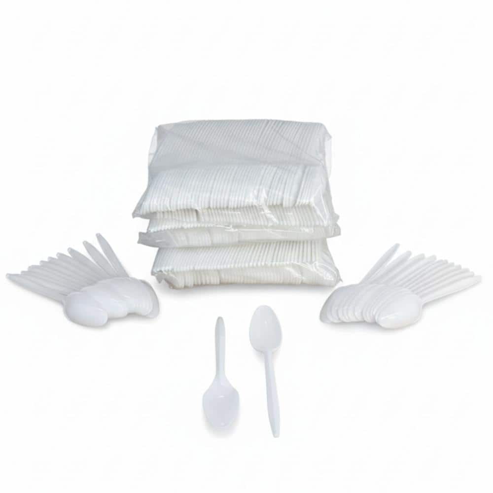 1000-piece Polypropylene Disposable Tea Spoon(Medium Weight), 10 Sleeves of 100 Tea Spoons price history on PriceWatchPro