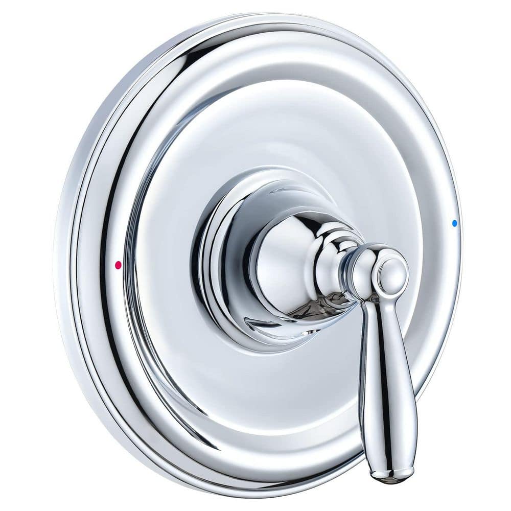 1-Piece Pressure Balancing Tub and Shower Trim Kit in Silver, Compatible with Moen Posi-Temp Valve price history on PriceWatchPro
