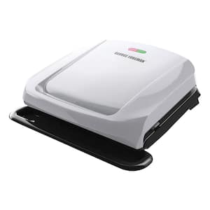 George Foreman 5-Serving Classic Plate Grill GRS075B - The Home Depot