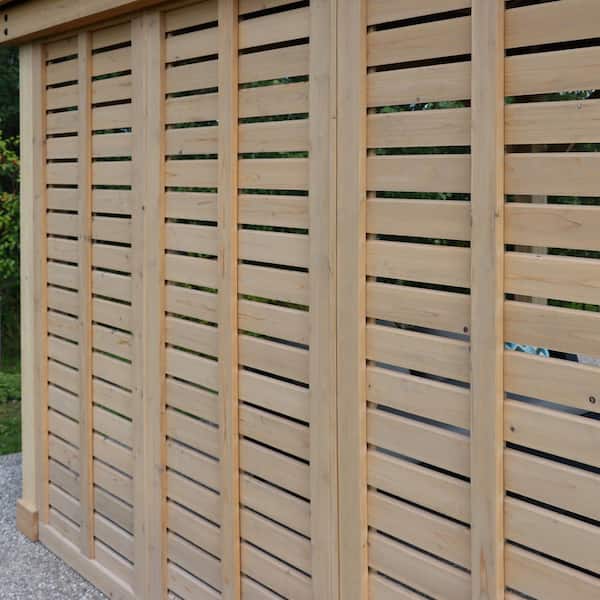 12 ft. Meridian Cedar Privacy Wall
