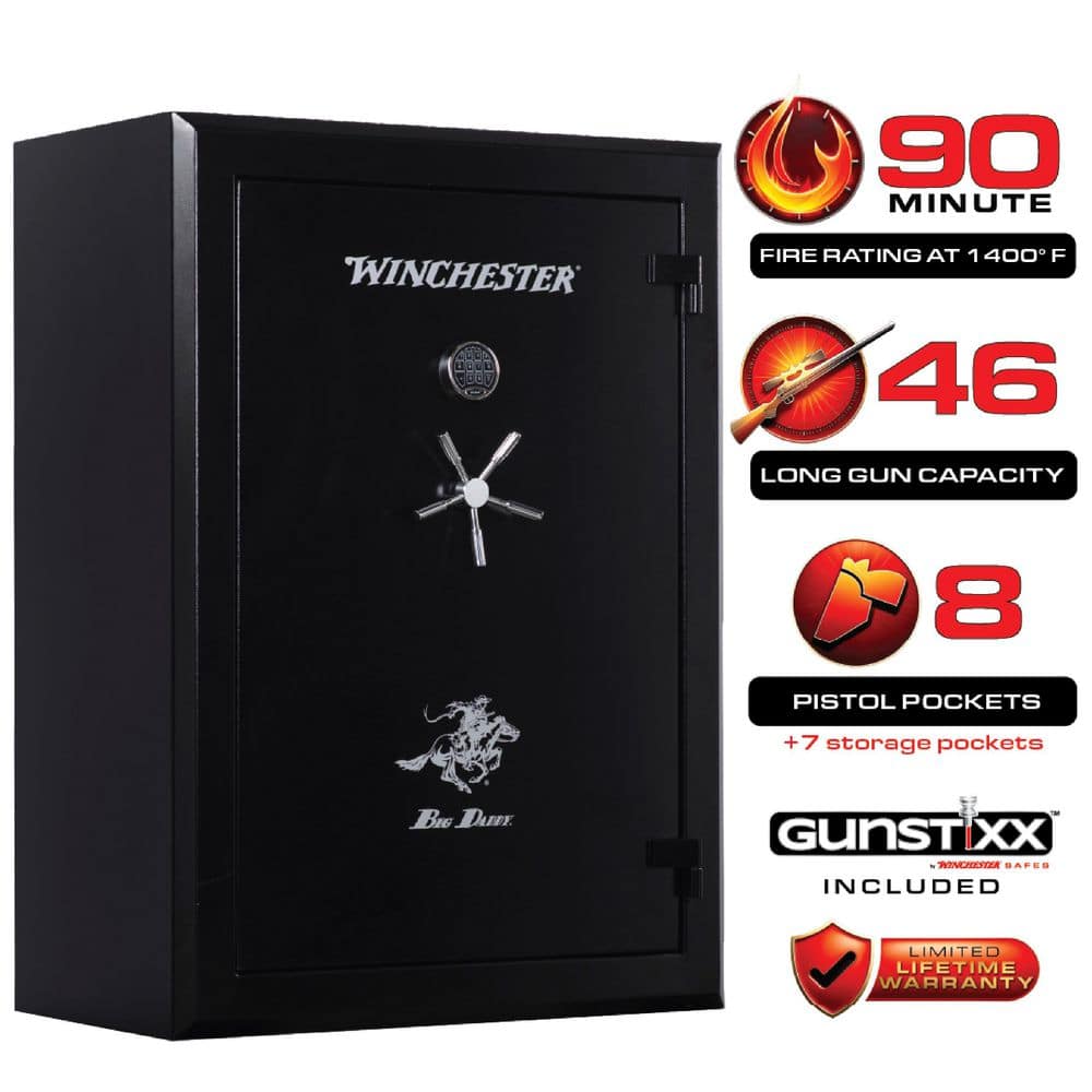 Big Daddy 35.9 cu. ft. 46-Gun 90-Minute Fire Rating UL Listed Electronic Lock Black price history on PriceWatchPro