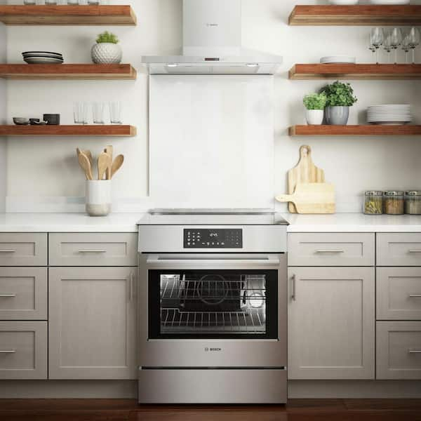 Bosch Benchmark Series 30 in. 4.6 cu. ft. Slide In Induction Range