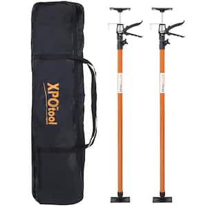 Tatayosi 2-Pack Blue Steel Adjustable Support Pole Jack Post Hand