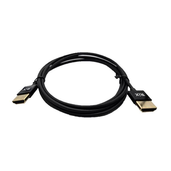 QVS 39 ft. HDMI 4K Flat CL3 In-Wall-Rated Blu-ray HDTV Cable HDF