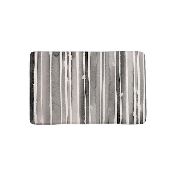 EverGrace Carina Stripes Rectangle Kitchen Mat 22in.x 35in. EG1117699