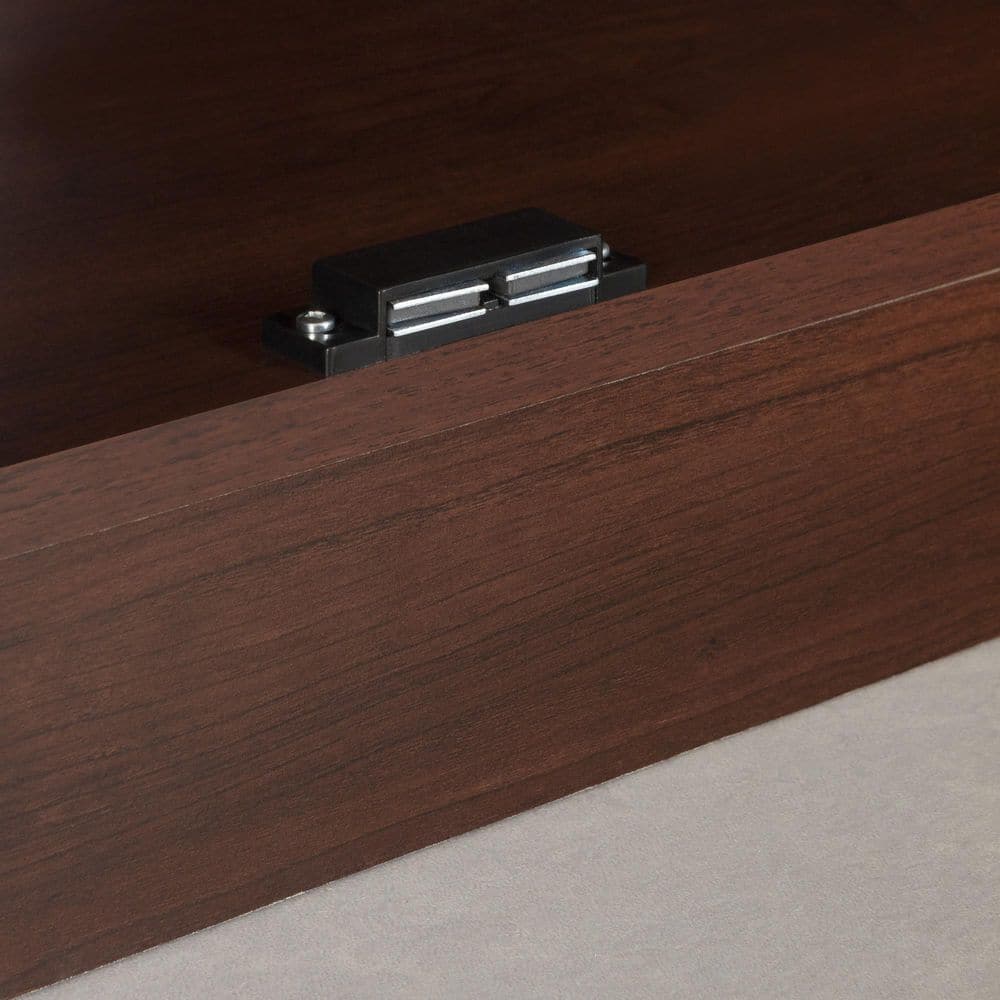 Royal Cherry Laminated Particle Board Freestanding Cupboard with Adjustable Shelves