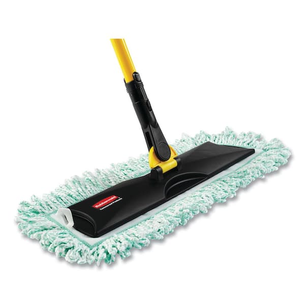 Rubbermaid Trapper Commercial Dust Mop, Looped-End Launderable, 5 x 48, Yellow