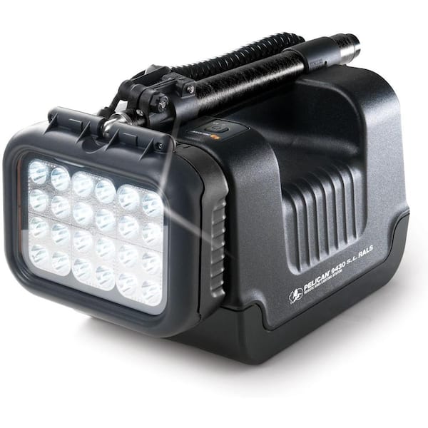 Pelican 9430SL Remote Area Lighting System Single Head Spotlight - Black -DISCONTINUED