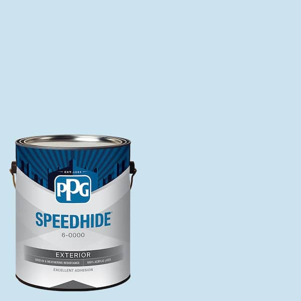 1 gal. PPG1240-2 Niagara Falls Semi-Gloss Exterior Paint