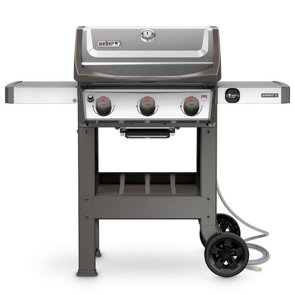 Weber Spirit II S-310 3-Burner Natural Gas Grill in Stainless Steel