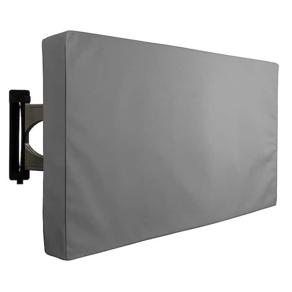 KHOMO GEAR 36 in. - 38 in. Grey Outdoor TV Universal Weatherproof Protector Cover