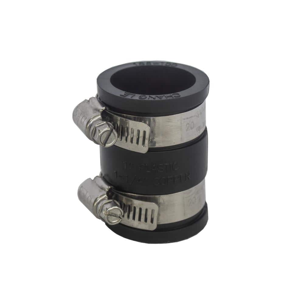 ECO FLO 1 in. DWV Flexible PVC Coupling 156100 The Home Depot