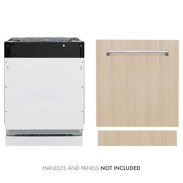 Tallac Series 24 in. Top Control 8-Cycle Tall Tub Panel Ready Dishwasher with 3rd Rack & Stainless Steel Tub