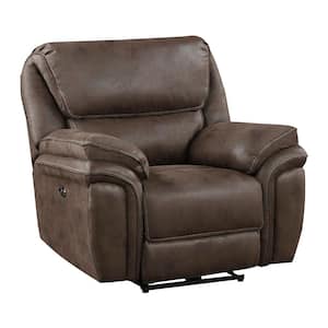 Arlo Brown Microfiber Power Recliner