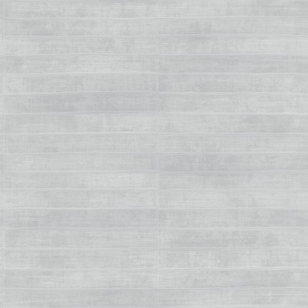 Advantage Dermot Silver Horizontal Stripe Wallpaper Sample