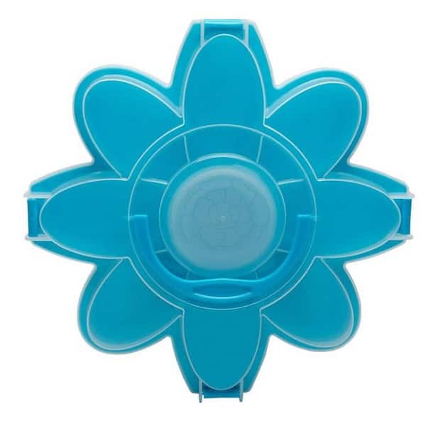 Daisy Serviette Tray Blue 15.75 x 15.75 x 3.54 Polypropylene KOL-90155