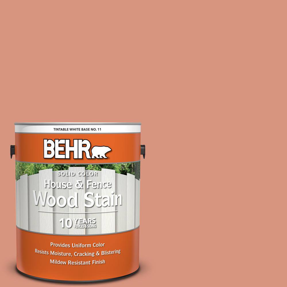 1 gal. #BIC-17 Tropical Blooms Solid Color House and Fence Exterior Wood St