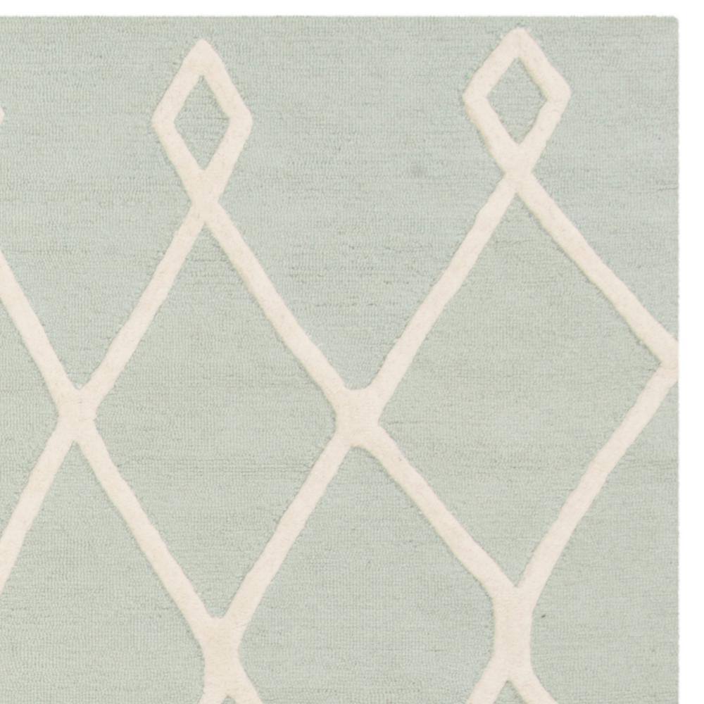 Ivory Bliss Hand-Tufted Wool Kids Playroom Area Rug, 8' x 10'