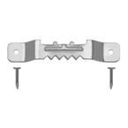 20 lb. Sawtooth Hanger Small with Nails (50-Pack)