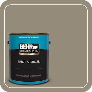 1 gal. #770D-5 Carriage Door Satin Enamel Exterior Paint & Primer
