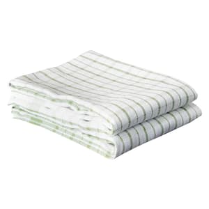 Veggies Linen Kitchen Towels Set/2