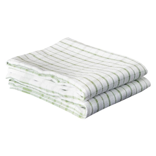 RITZ Royale Wonder Towel Cactus Checkered Cotton Kitchen Towel (Set of 2)