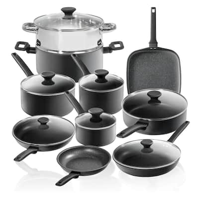 Granitestone 1099 14Pc Armor Max Pots And Pans Set Hard Anodized