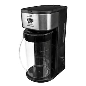 Iced Tea and Coffee Maker in Black with 8 Cup Pitcher in Black