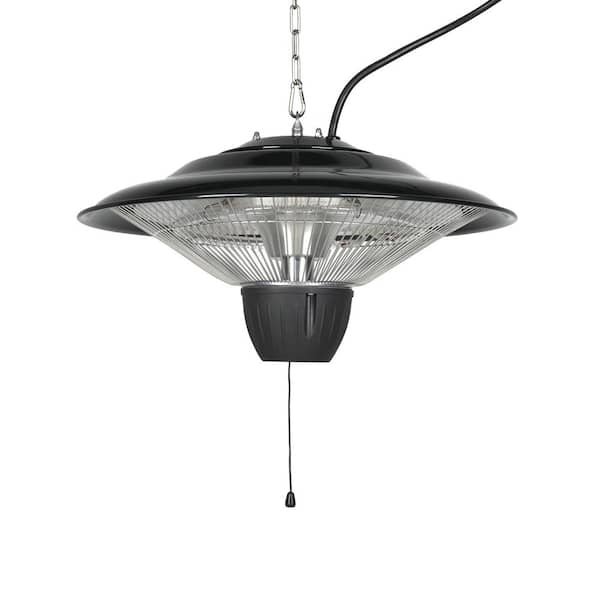 1500-Watt Electric Portable Infrared Compact Heater with Pull Line Power Control, Convection