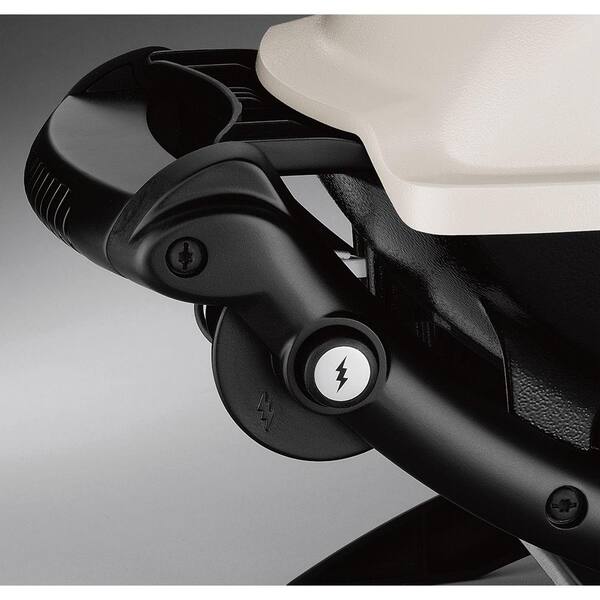 Weber - Q 1200 1-Burner Portable Tabletop Propane Gas Grill in Fuchsia with Built-In Thermometer