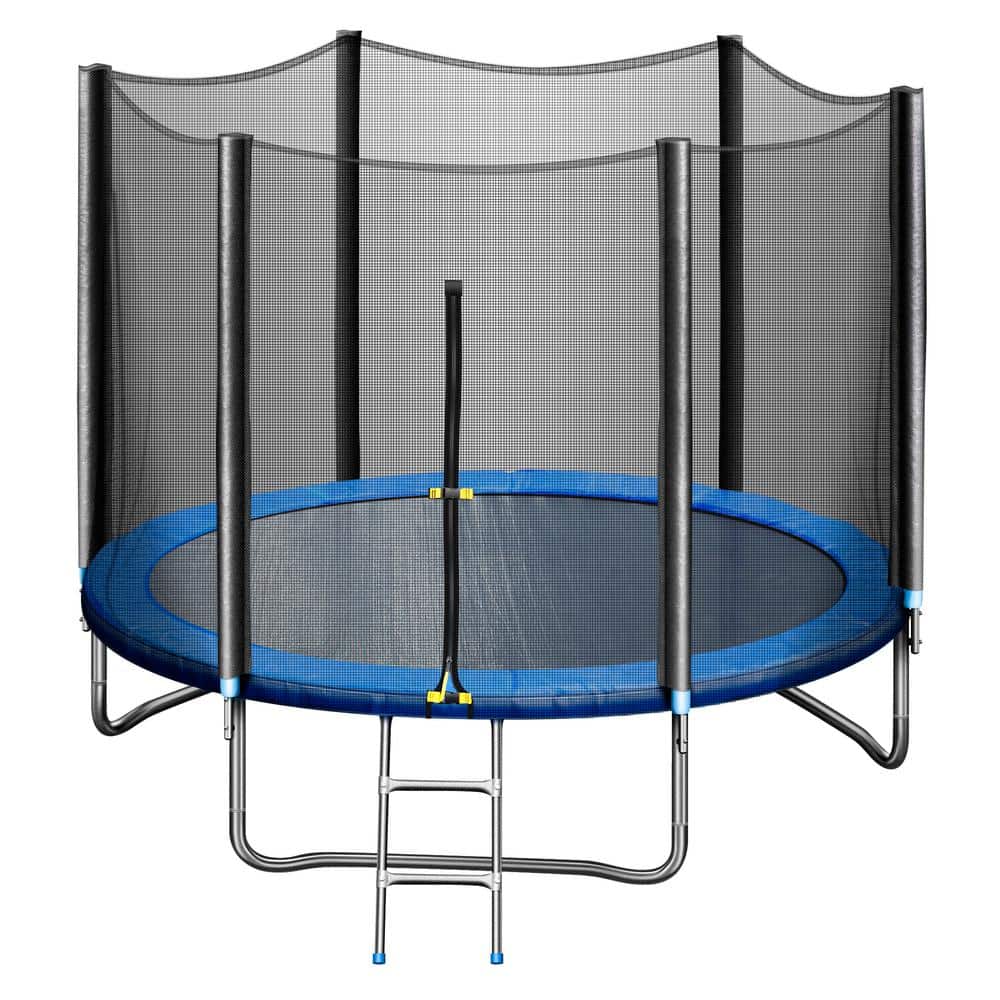 tijger propeller Net zo Have a question about 10 ft. Blue Trampoline with Safe Enclosure Net,  Waterproof Jumping Mat, Simple Ladder? - Pg 1 - The Home Depot