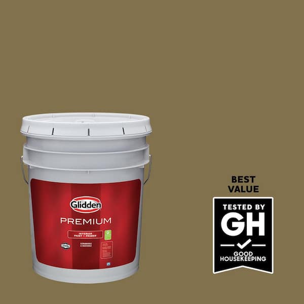 Glidden Premium 5 gal. PPG1104-7 Outrigger Flat Interior Latex Paint