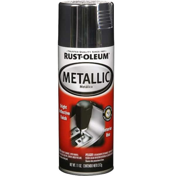 Rust-Oleum Silver Metallic Spray Paint, 11 oz.