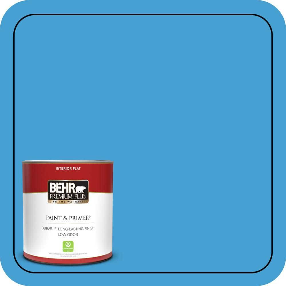1 qt. #P500-5 Peaceful River Flat Low Odor Interior Paint & Primer price history on PriceWatchPro