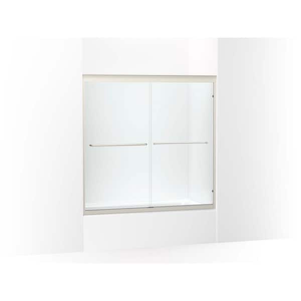 KOHLER FLUENCE 1/4 BATH DOOR, 58-5/16 X 59-5/8