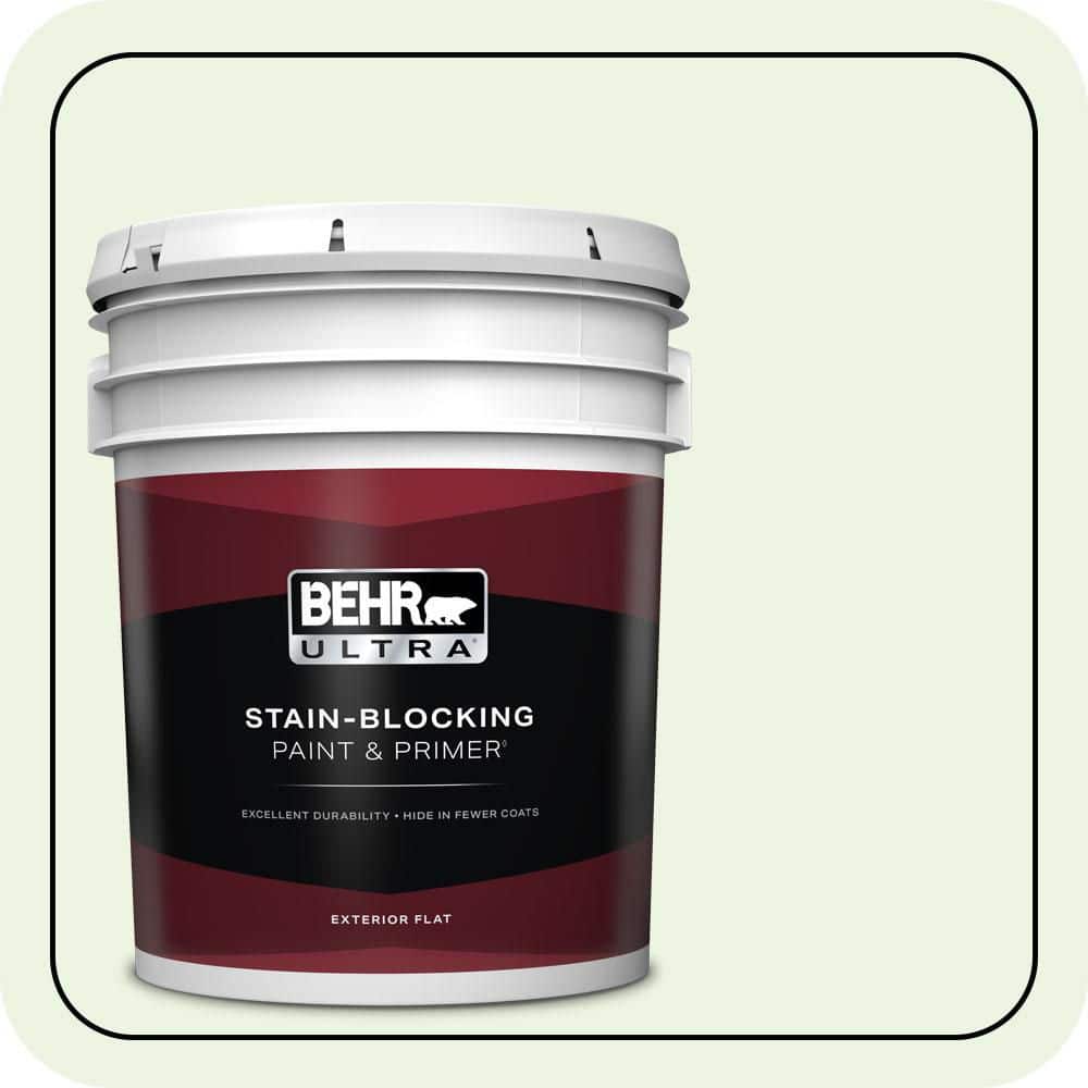 5 gal. #430A-1 Mint Hint Flat Exterior Paint & Primer price history on PriceWatchPro